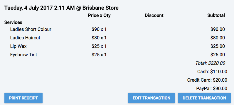 Edit trnsaction image