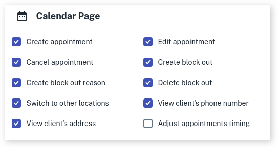 Security for adjusting services timing